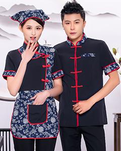 LL-3318小兰花短袖服务员服